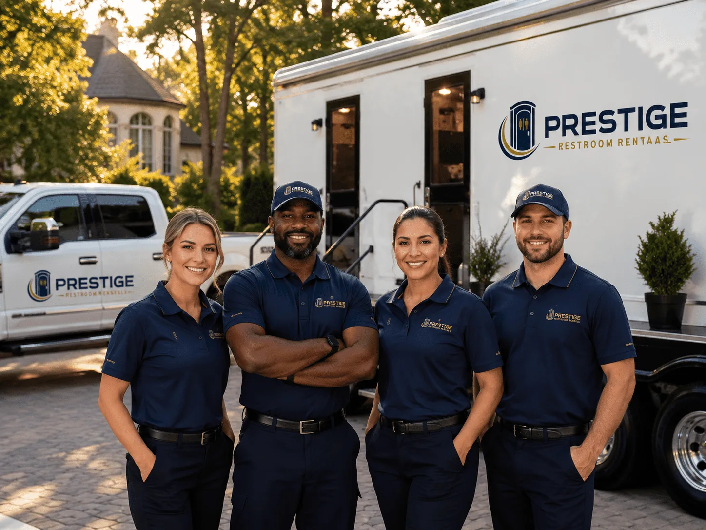Trusted Luxury Portable Restrooms company in Felt, OK